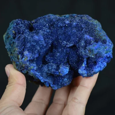 Azurite With Malachite Crystals