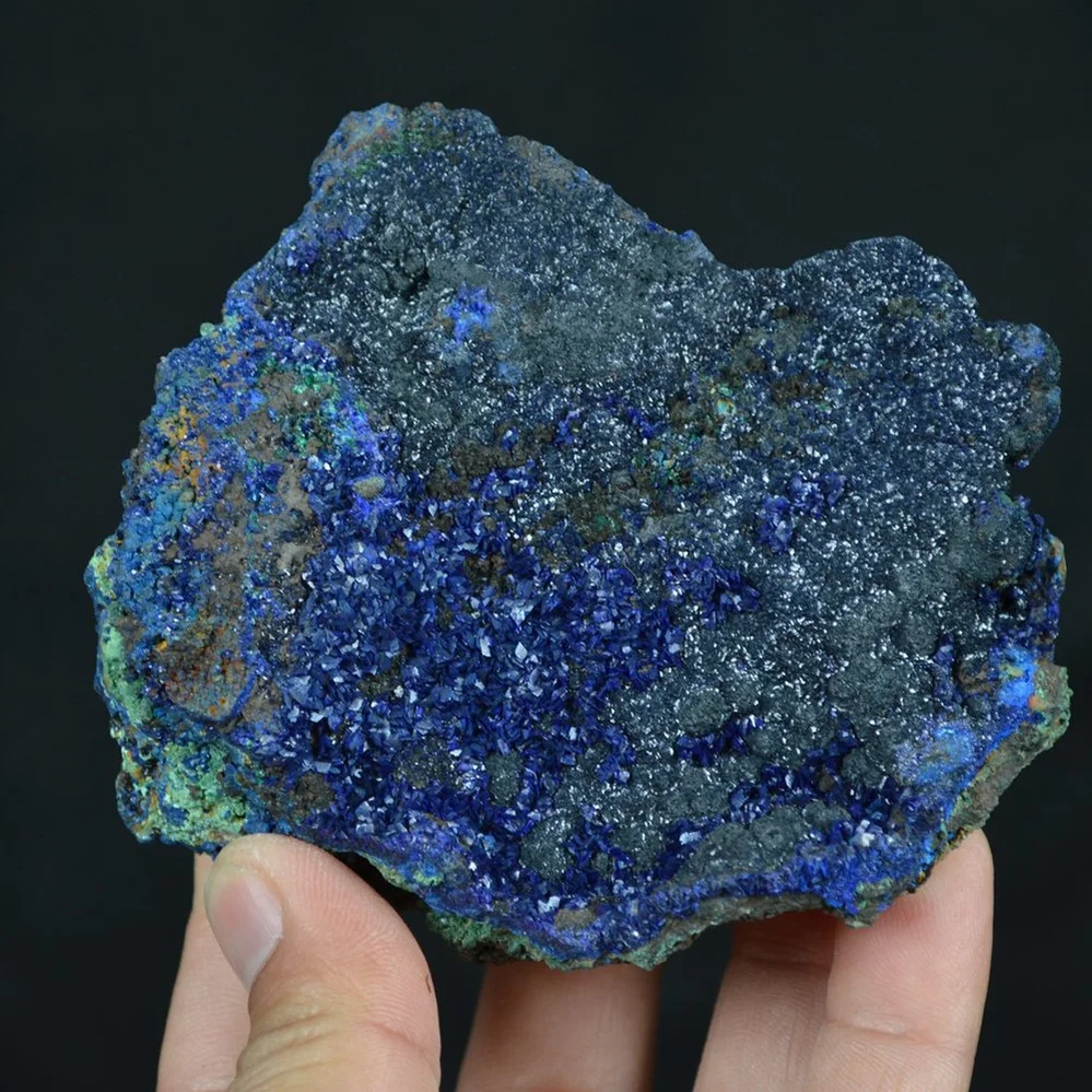 Azurite With Malachite Crystals - Image 2
