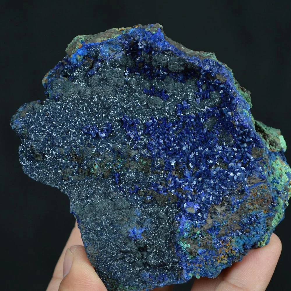 Azurite With Malachite Crystals - Image 3