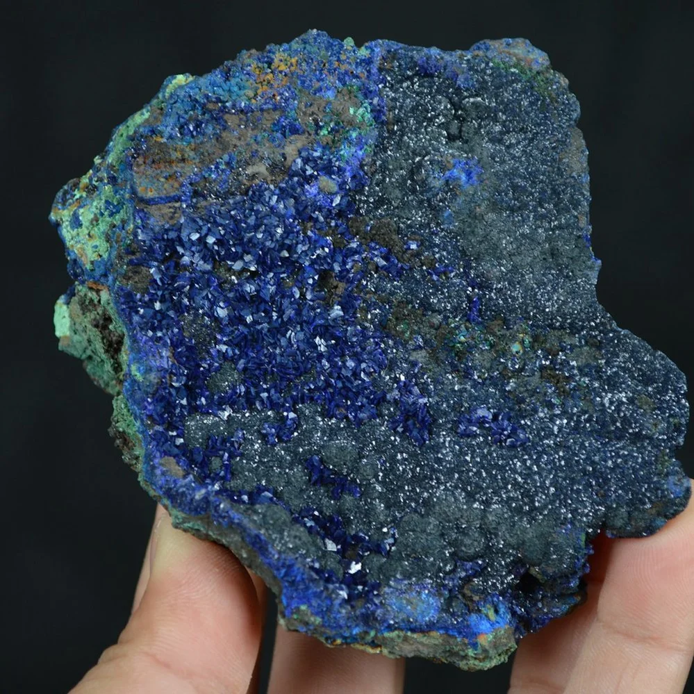 Azurite With Malachite Crystals - Image 4
