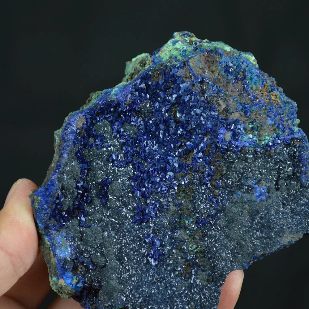 Azurite With Malachite Crystals - Image 5