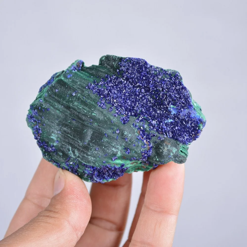 Azurite With Malachite Crystals - Image 3