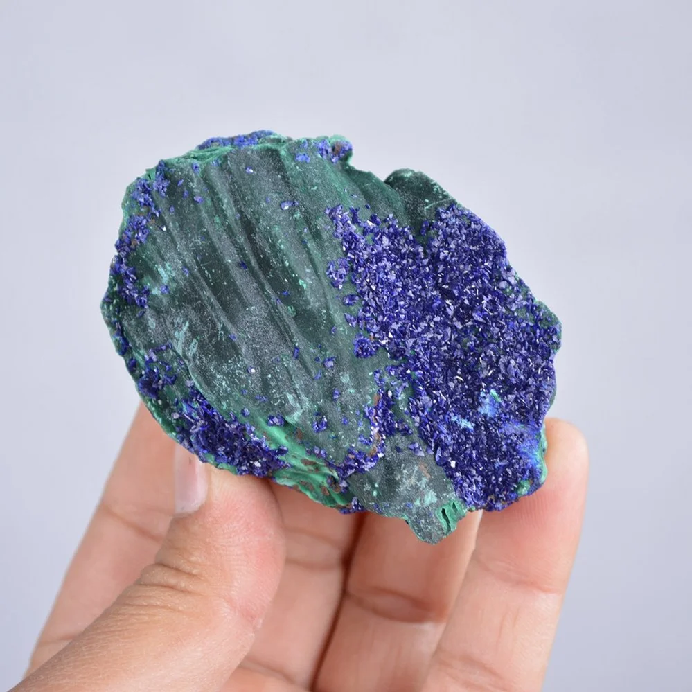 Azurite With Malachite Crystals - Image 4