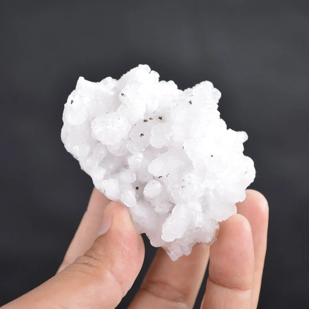 Iridescent Pyrite On Nailhead Calcite Crystals - Image 4