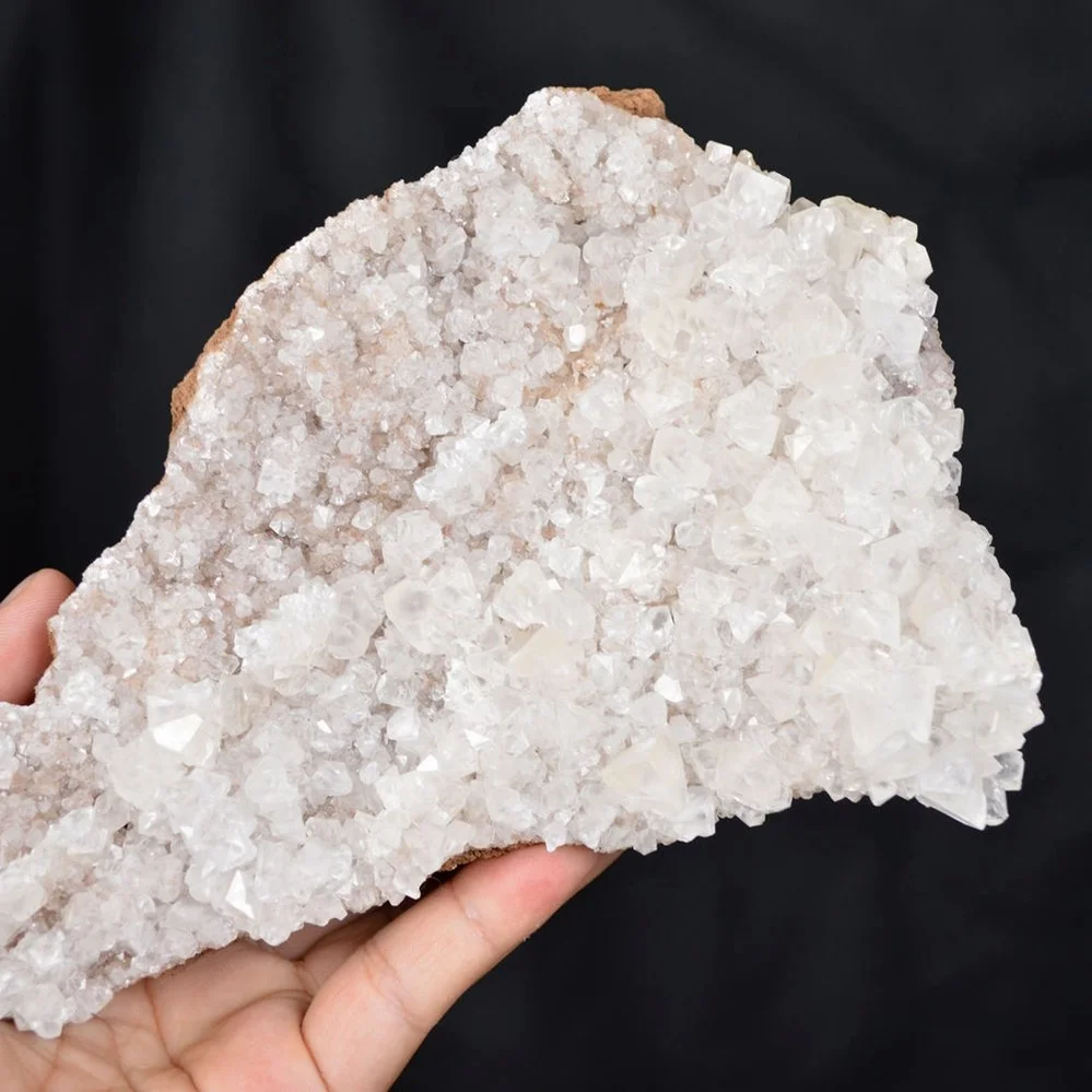 Pyramid Calcite On Matrix Crystals - Image 2