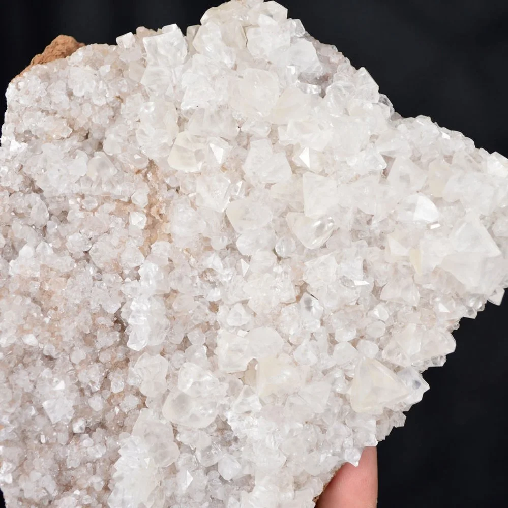 Pyramid Calcite On Matrix Crystals - Image 4