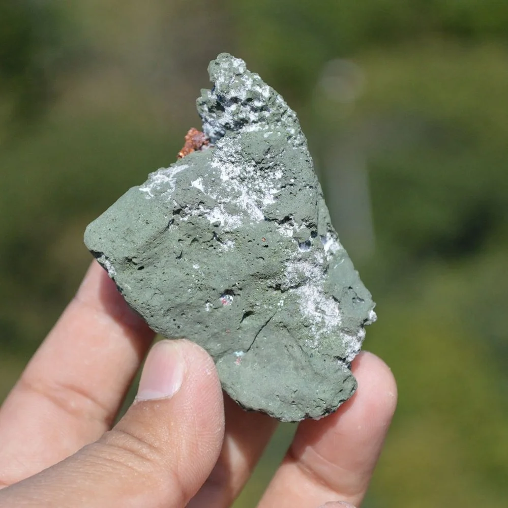 Native Copper With Chalcocite, Quartz In Rocks Matrix - Image 4