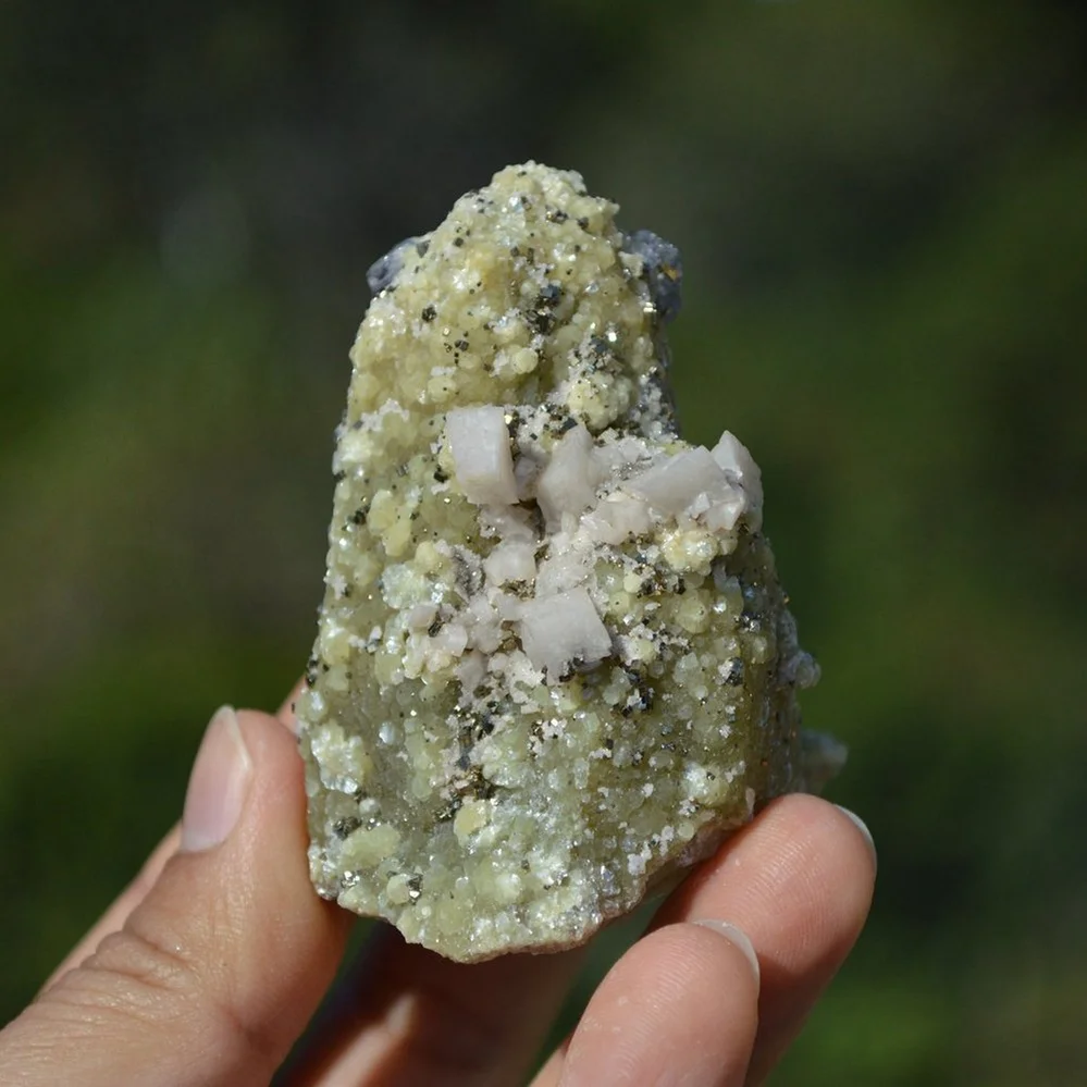 Quartz With Fluorite,Dolomite,Pyrite Crystals - Image 4