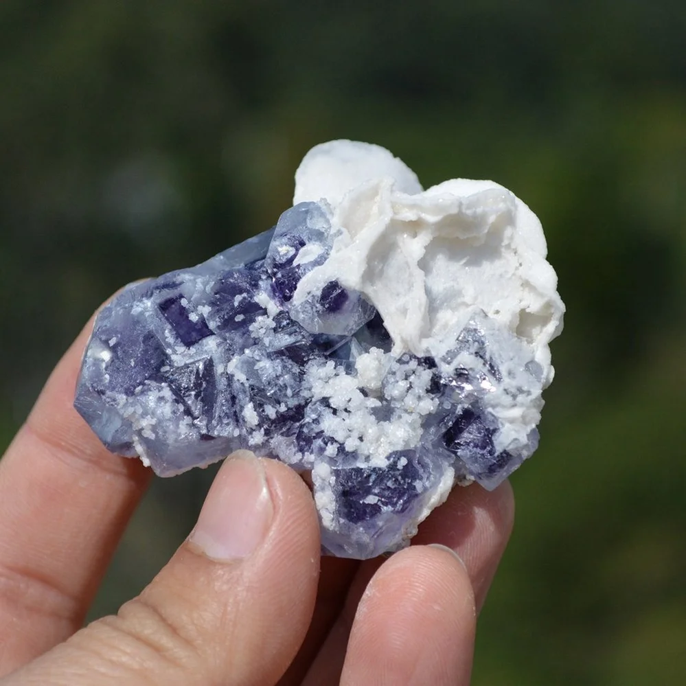 Barite With Fluorite Crystals - Image 4