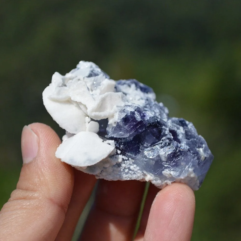 Barite With Fluorite Crystals - Image 5