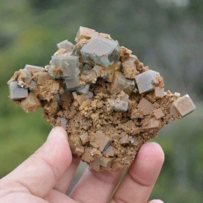 Rare Phantom Fluorite Inclusion