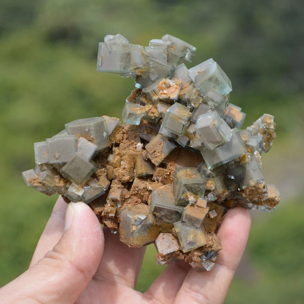 Rare Phantom Fluorite Inclusion