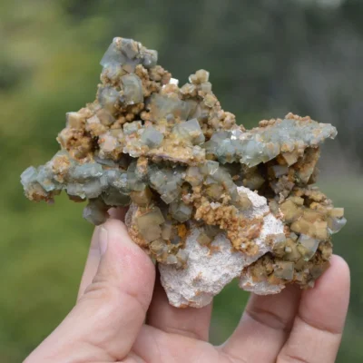 Rare Phantom Fluorite Inclusion