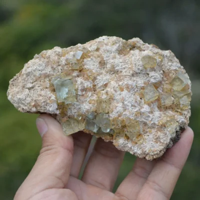 Rare Phantom Fluorite Inclusion