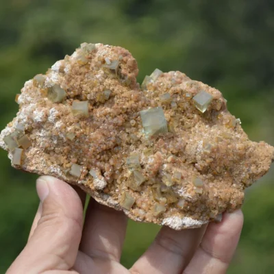 Rare Phantom Fluorite Inclusion