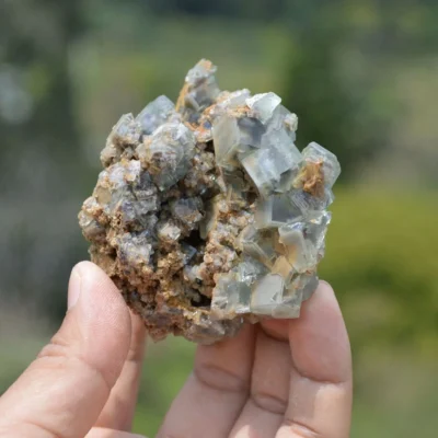 Rare Phantom Fluorite Inclusion