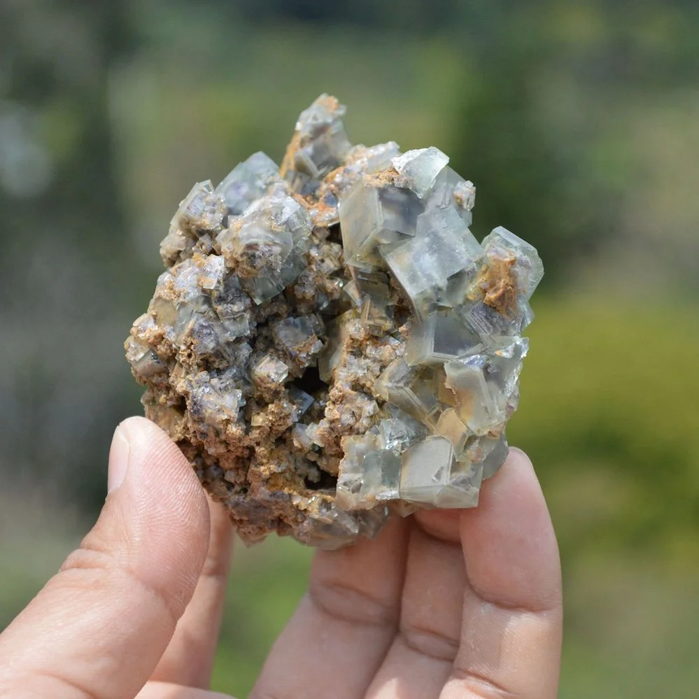 Rare Phantom Fluorite Inclusion