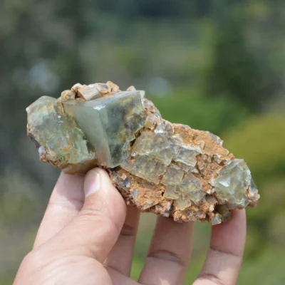 Rare Phantom Fluorite Inclusion