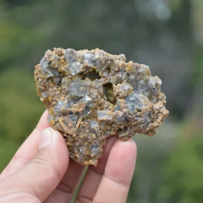 Rare Phantom Fluorite Inclusion