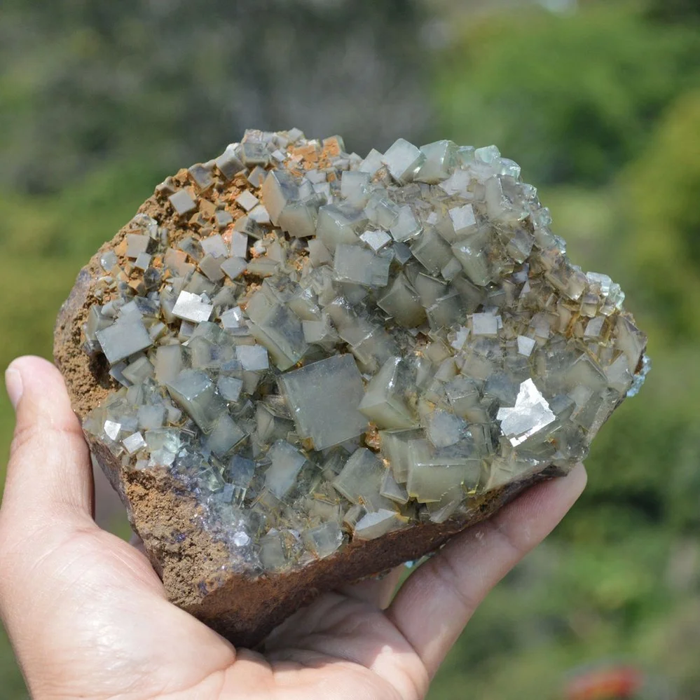 Rare Phantom Fluorite Inclusion