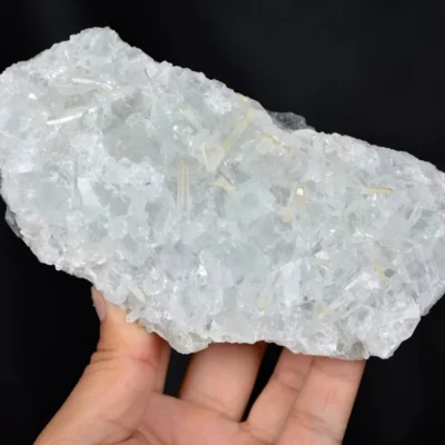 Fluorite With Quartz Crystals