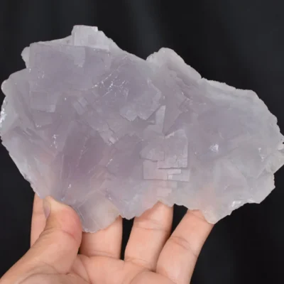 Lilac Colour Fluorite Crystal