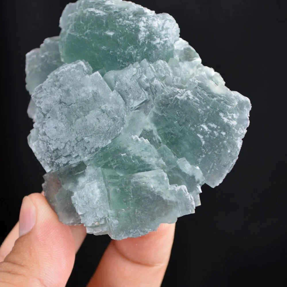 New Mining! Indigo Fluorite Crystal - Image 4
