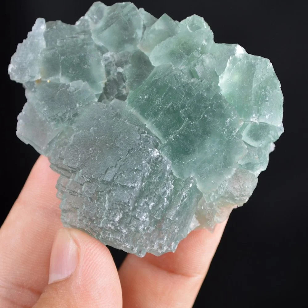 New Mining! Indigo Fluorite Crystal - Image 2