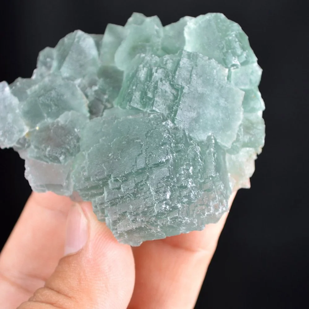New Mining! Indigo Fluorite Crystal - Image 3