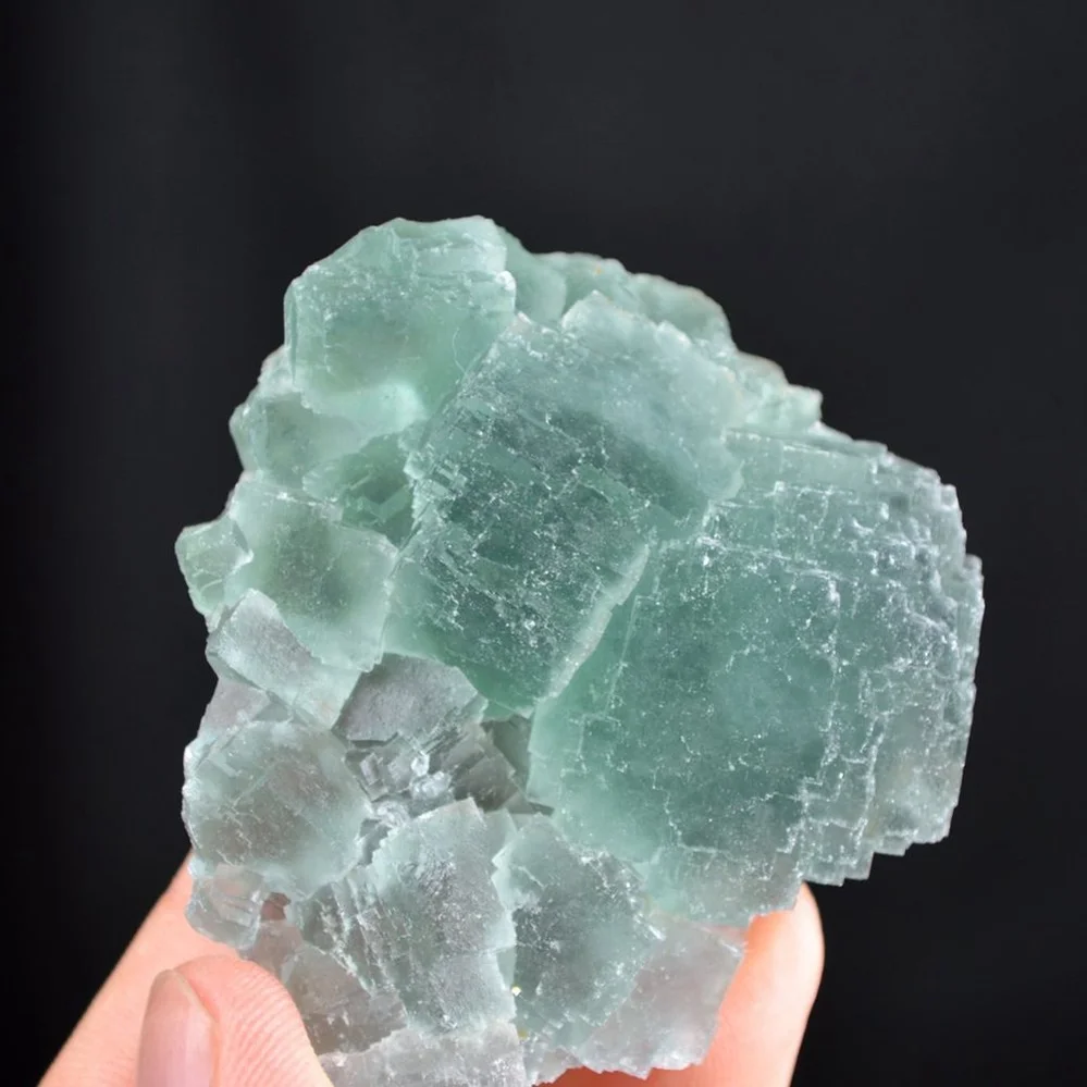 New Mining! Indigo Fluorite Crystal - Image 4