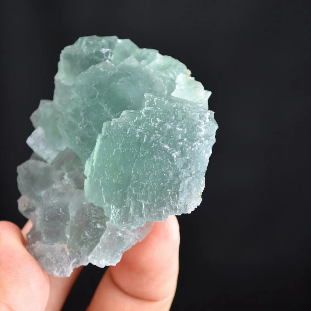 New Mining! Indigo Fluorite Crystal - Image 5