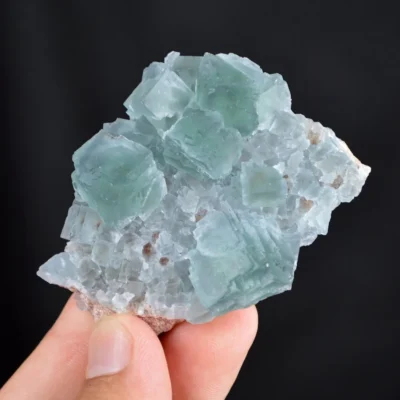 New Mining! Indigo Fluorite Crystal