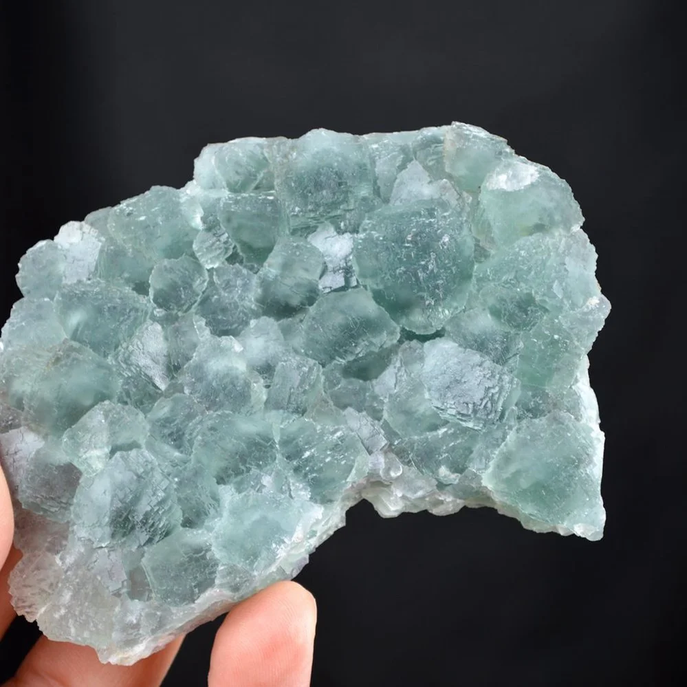 New Mining! Indigo Fluorite Crystal - Image 4