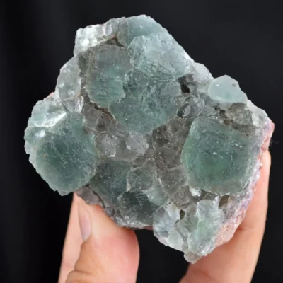 New Mining! Indigo Fluorite Crystal