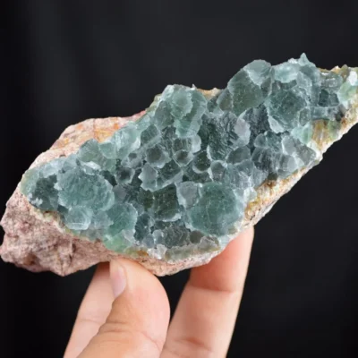 New Mining! Indigo Fluorite Crystal