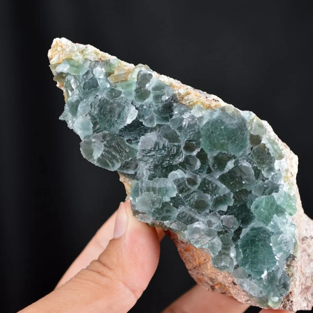 New Mining! Indigo Fluorite Crystal - Image 2