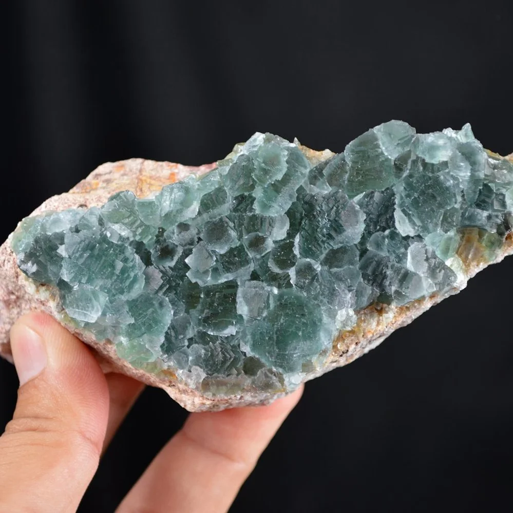 New Mining! Indigo Fluorite Crystal - Image 3