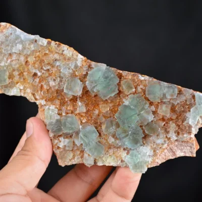 New Mining! Indigo Fluorite Crystal