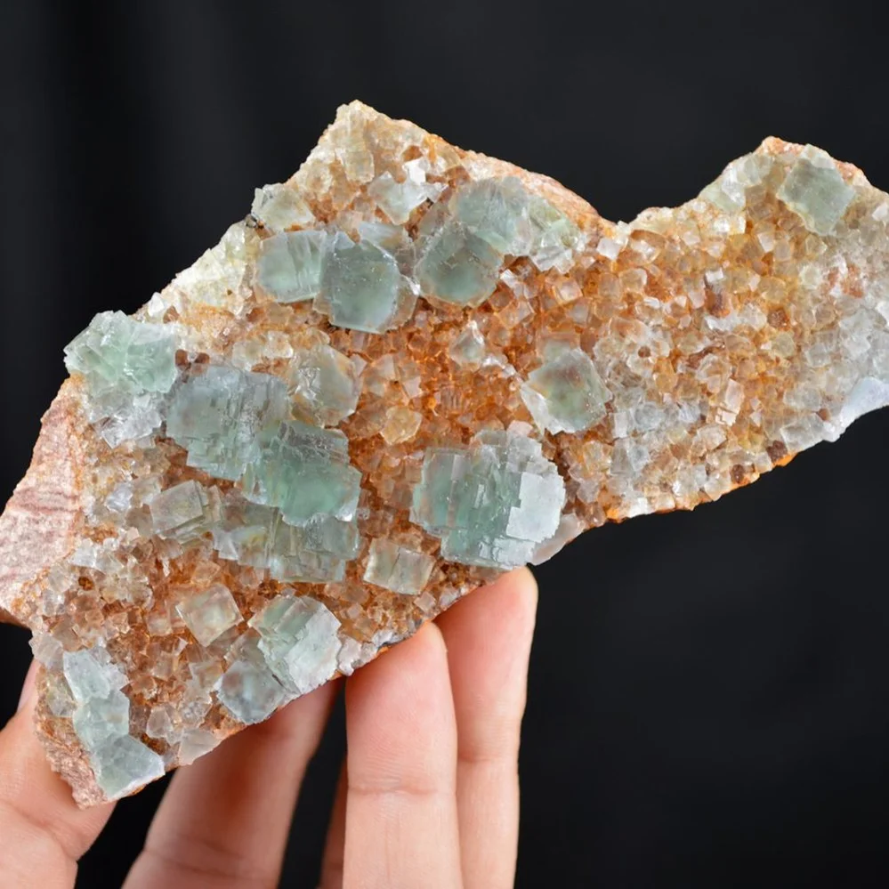 New Mining! Indigo Fluorite Crystal - Image 2