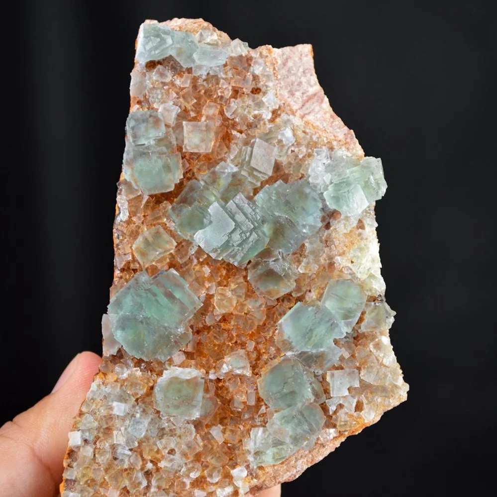 New Mining! Indigo Fluorite Crystal - Image 4