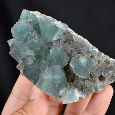 New Mining! Indigo Fluorite Crystal