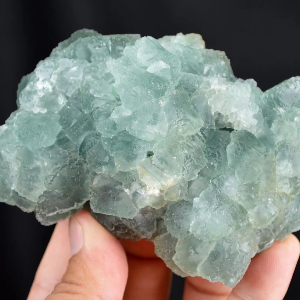 New Mining! Indigo Fluorite Crystal