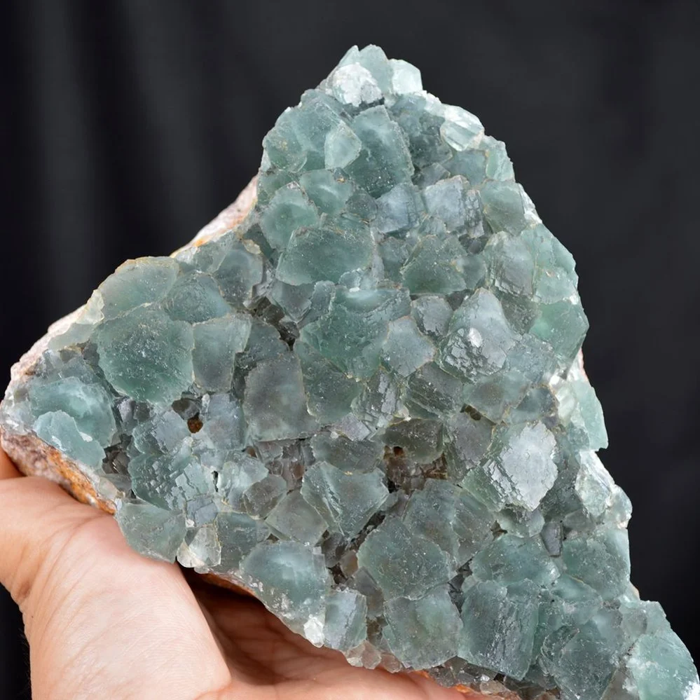 New Mining! Indigo Fluorite Crystal - Image 3