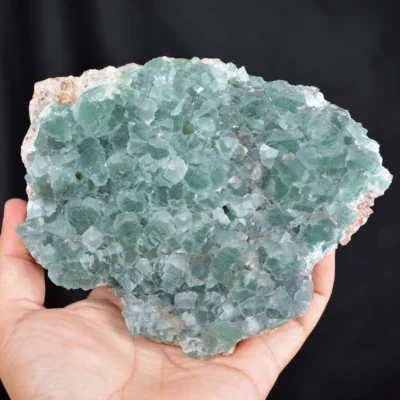 New Mining! Indigo Fluorite Crystal