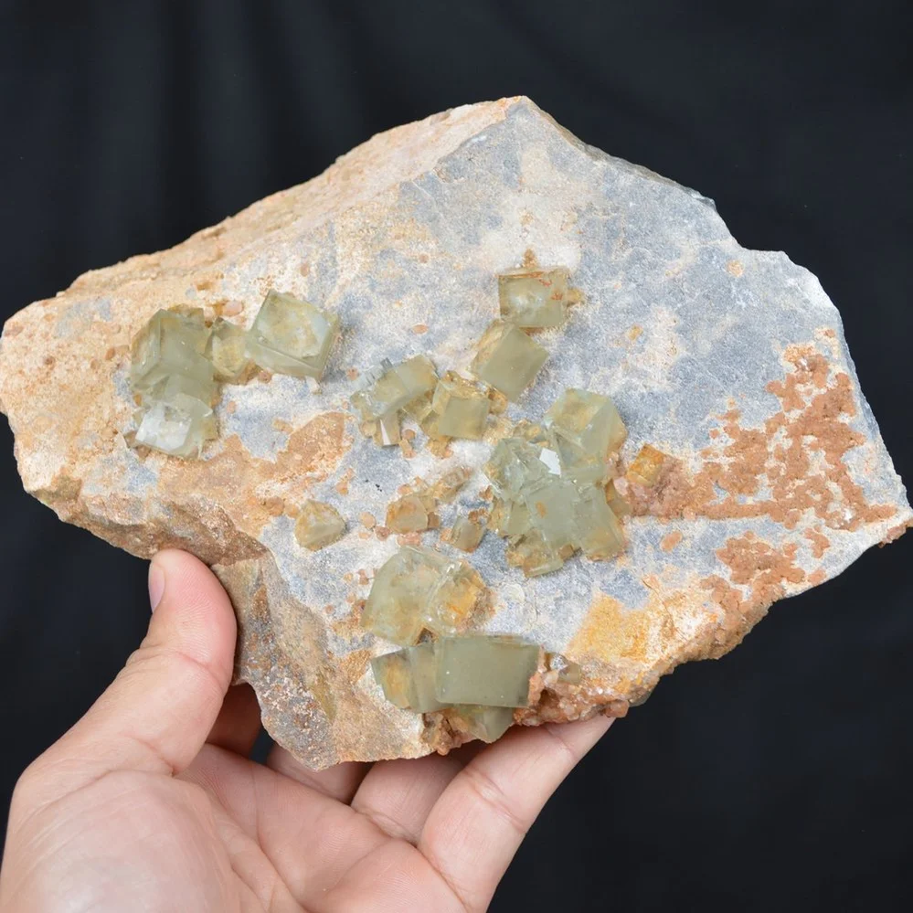 Rare Phantom Cube Fluorite Inclusion