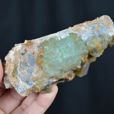 Rare Phantom Cube Fluorite Inclusion