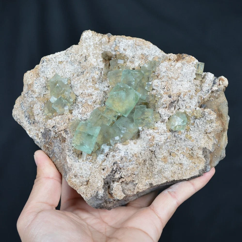 Rare Phantom Cube Fluorite Inclusion