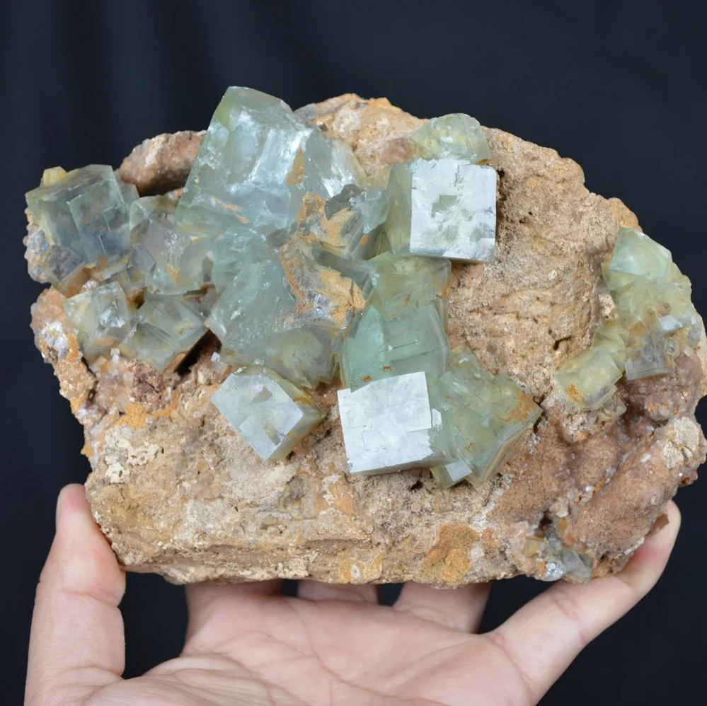 Rare Phantom Cube Fluorite Inclusion