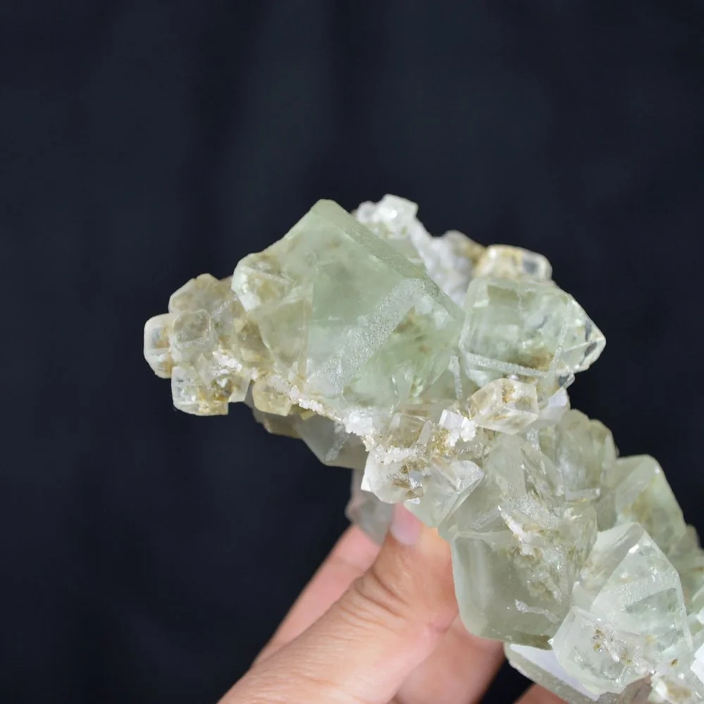 Green Cube Clarity Fluorite Crystals - Image 4