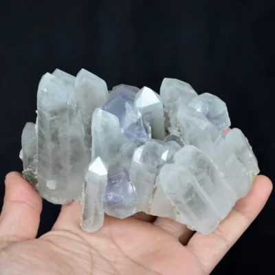Fluorite With Quartz And Calcite, Pyrite Crystals